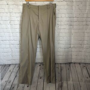 Nike Golf Tiger Woods Collection TW Dri Fit Khaki Tan Golf Pants Men’s 33x32